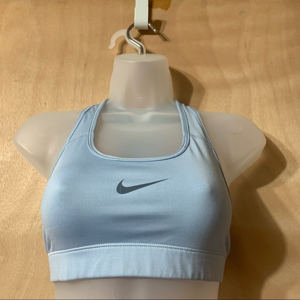 Women’s Nike Size XS Blue Unlined Wire-Free Sport Bra